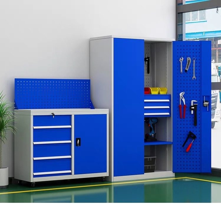 Garage tool locker Storage Heavy tool locker Metal workshop tool locker