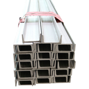 JIS AISI ASTM GB DIN EN Standard and 304 Series Grade stainless steel c I channel  u shaped bar price