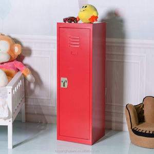 Luoyang home furniture children toy storage steel cupboard knock down metal colorful mini locker