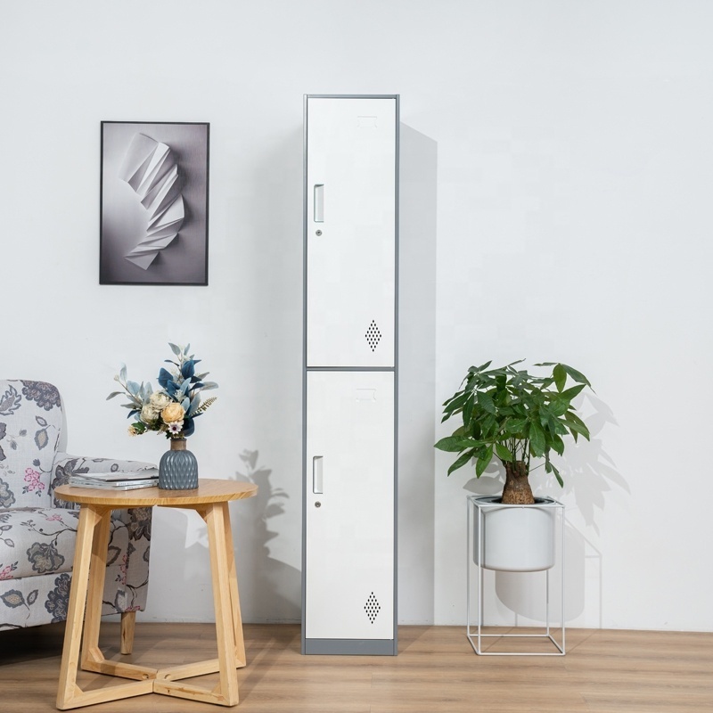 Newly Designed 3 Door Steel Clothes Locker Home Office Metal Storage Cabinet Cheap Steel Wardrobe for Communal Changing Room