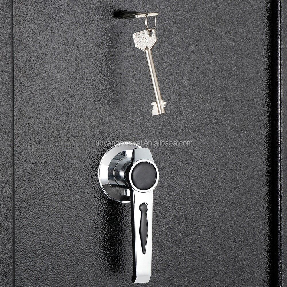 Luoyang gun safe cabinet steel mechanic key lock gun safe box 3 5 8 12  ri-fles storage hidden long Gun safe for home