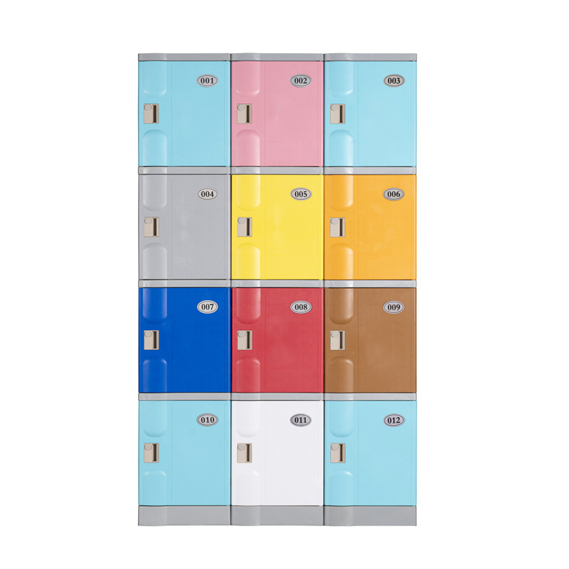 Anti-corrosion waterproof recyclable abs plastic beach lockers