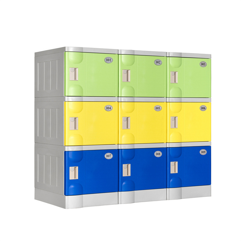 Anti-corrosion waterproof recyclable abs plastic beach lockers