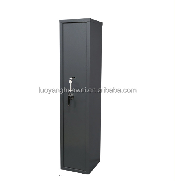 Luoyang gun safe cabinet steel mechanic key lock gun safe box 3 5 8 12  ri-fles storage hidden long Gun safe for home