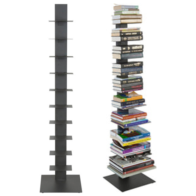 11 Shelves White West Elm Spine Bookcase Spine Vertical Bookshelf Spine Book Tower