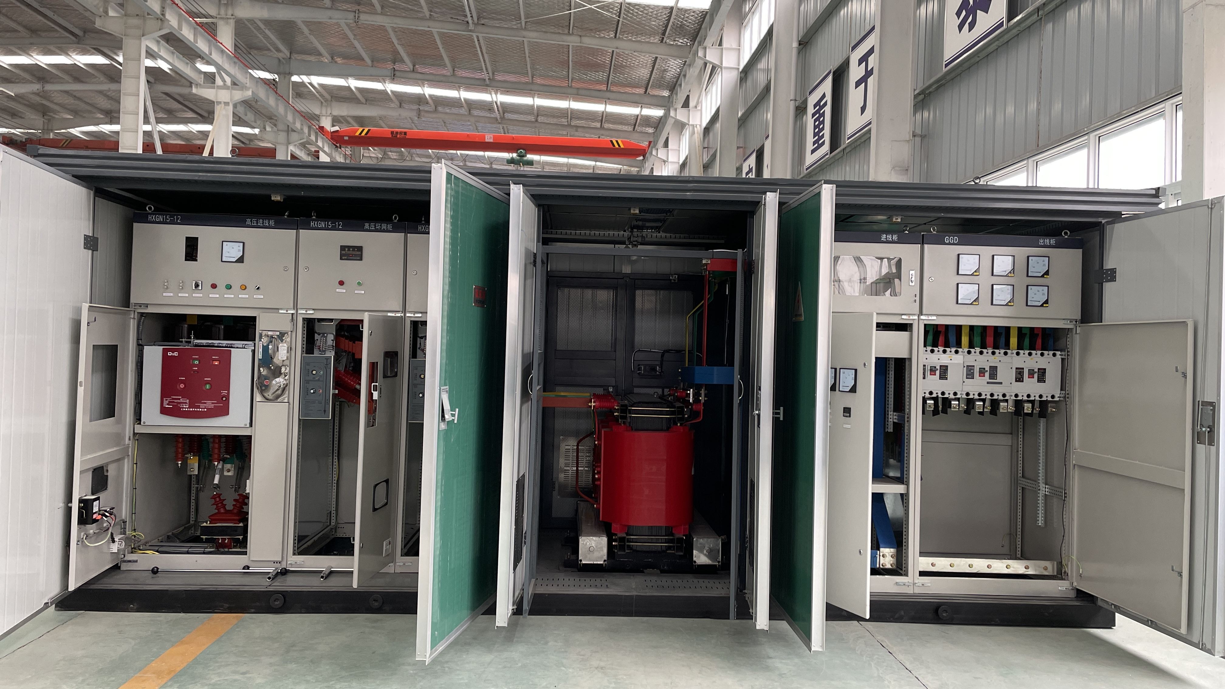 Box Substation YB series 11kv 400kva/15/0.4kv 11kv 630kva Pre-installed Box-type Compact Combined Substation Equipment