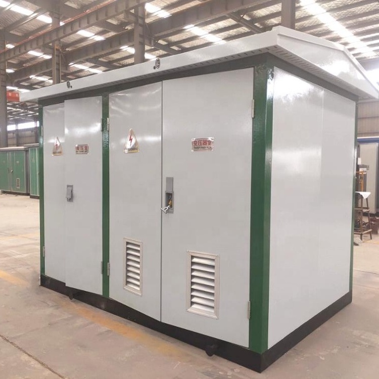 Box Substation YB series 11kv 400kva/15/0.4kv 11kv 630kva Pre-installed Box-type Compact Combined Substation Equipment