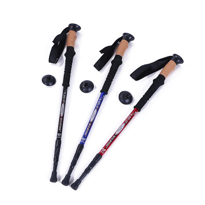 Walking Sticks Pole Trekking Ultralight Trekking Poles Foldable Walking Cane Old Man Walking Stick