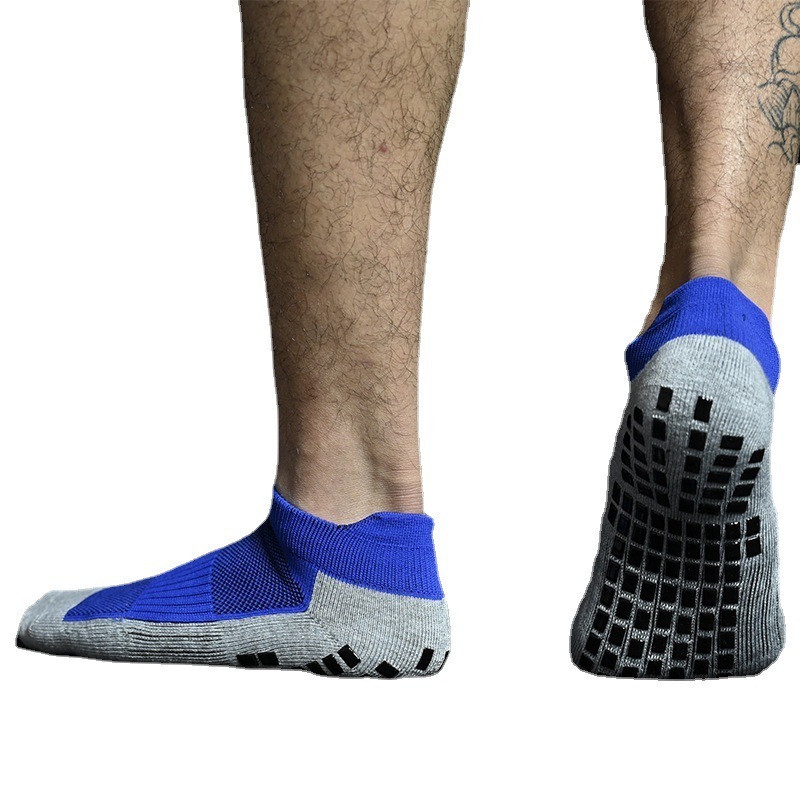 2020 Newest Anti-slip Ankle Boat Low Cut Sports Soccer Socks Short Football Grip Sox Meias