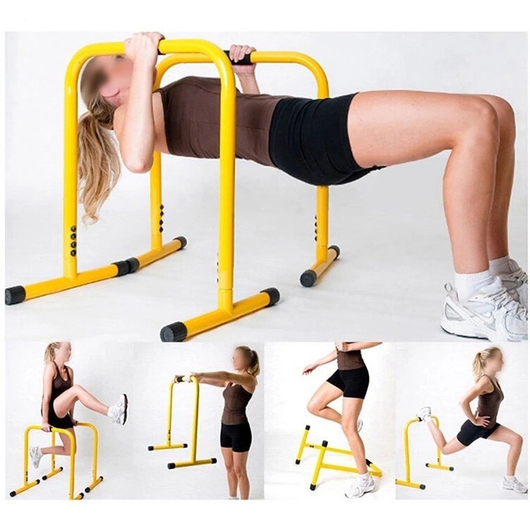 Fitness Metal Parallel Bars Multifunctional Indoor Push up Bracket Push-ups Double Rod Trainer Sport Gym Exercise Equipment