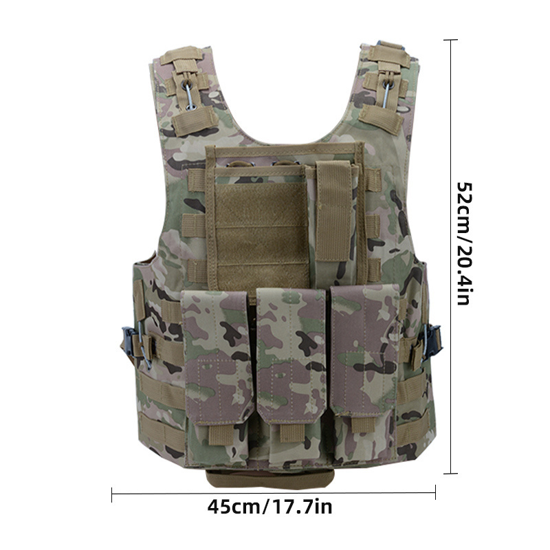 Multifunctional Tactical Gear Equipment Supplies Black Security Tactical Vest for Sale