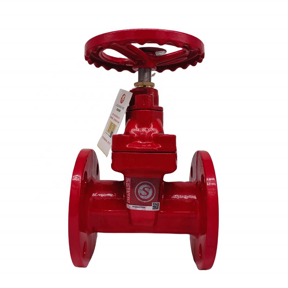 High Quality Ductile Cast Iron Hydrant Deluge  Fire Valves Flanged Gate Valves