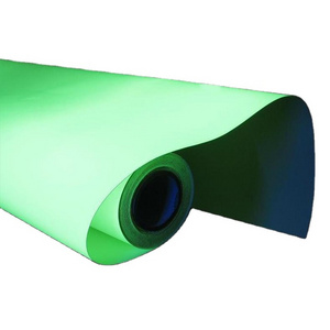 Glow In the Dark Photoluminescent Vinyl Film for Inkjet Printing