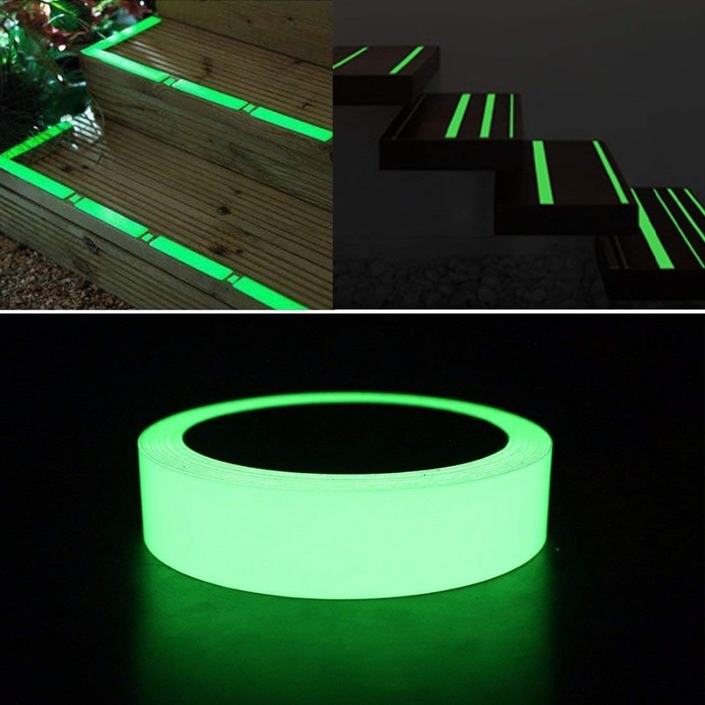 Green Photoluminescent Glow In The Dark Vinyl Adhesive Luminescent Film