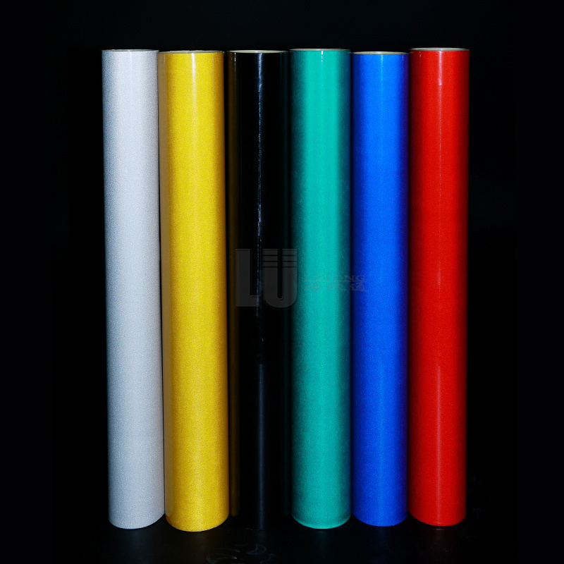 5200 Acrylic Printing Engineering Grade Glass Bead Retroreflective Retro Reflective Film Vinyl for Industrial Safety Signs