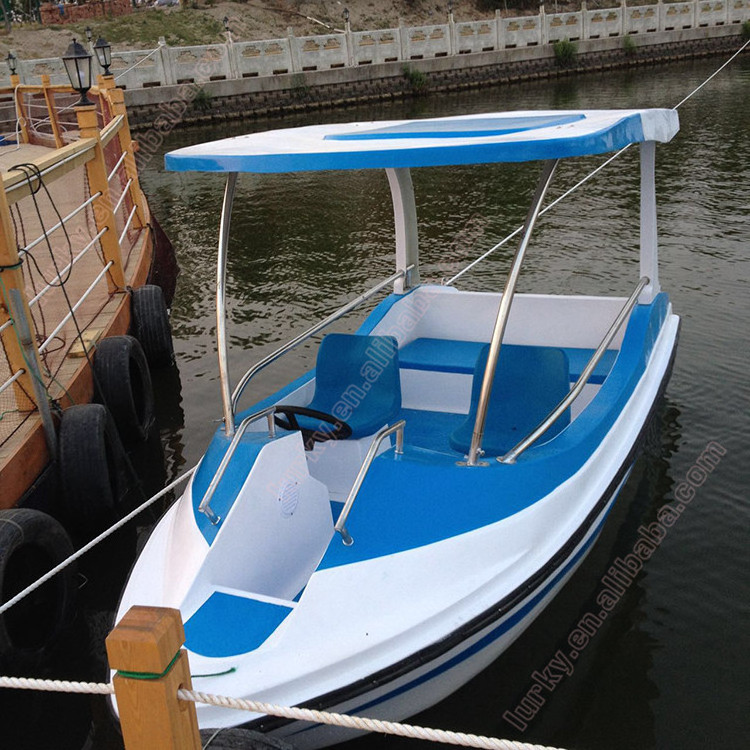 Fiberglass Water Lake Used paddle Boat fishing boat with cheap price