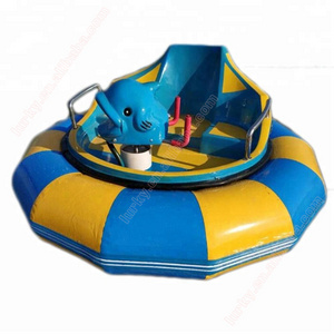 Children's water toys floating electric bumper boats are suitable for amusement parks, inflatable pools and so on