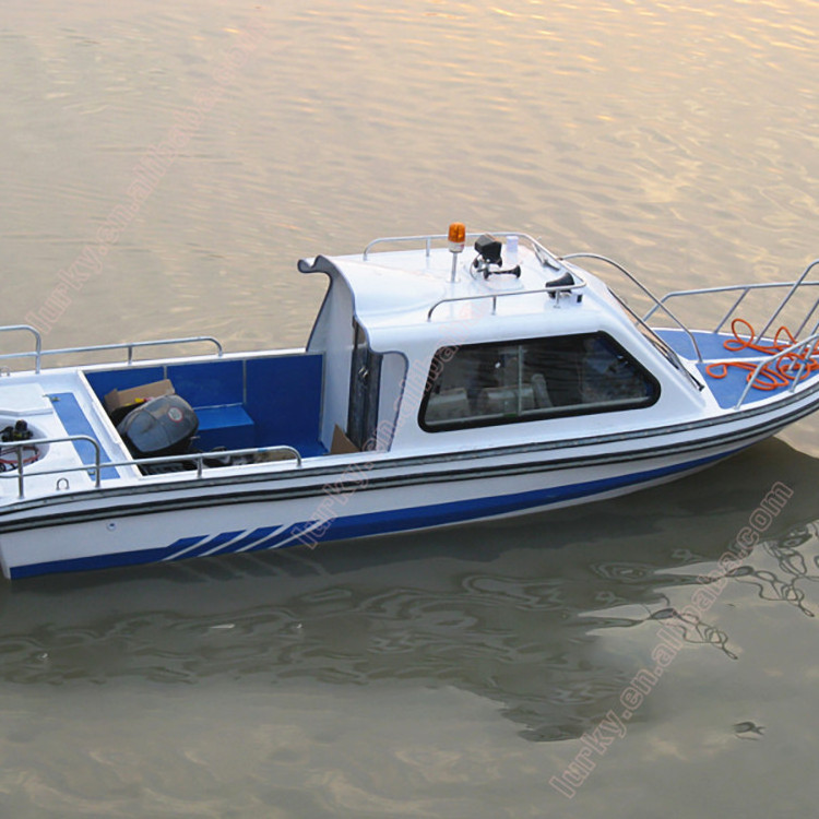 Fishing / 8 Passengers / Patrol / Electric Fiberglass Speed Boats for Sale