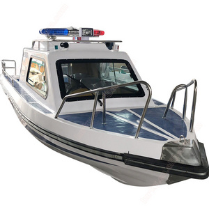 High quality small sport speed Half open fiberglass fishing boat for sale(520)