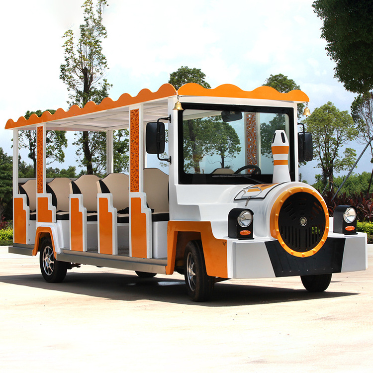 CE  Approved  Park Tour  Road Electric Sightseeing  Tourist Train for sale