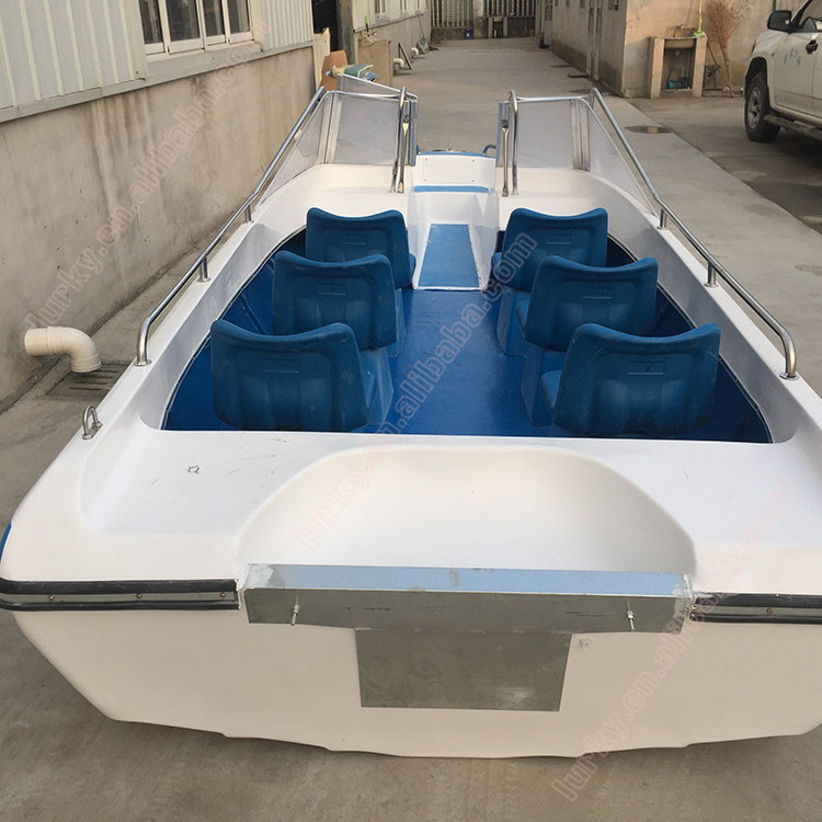 pleasure high speed cheap price fishing fiberglass small speed boat with nice quality