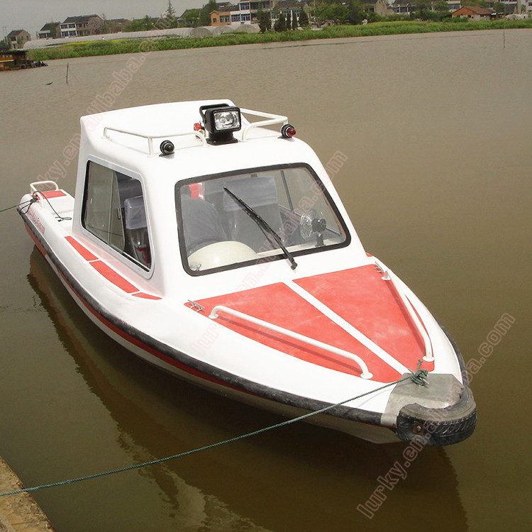 Fishing / 8 Passengers / Patrol / Electric Fiberglass Speed Boats for Sale