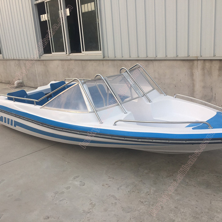 pleasure high speed cheap price fishing fiberglass small speed boat with nice quality