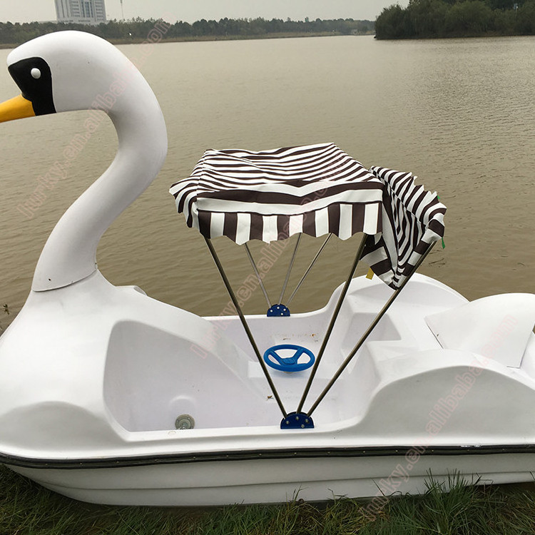 Good quality customized design 2persons fiberglass water bike pedal boat