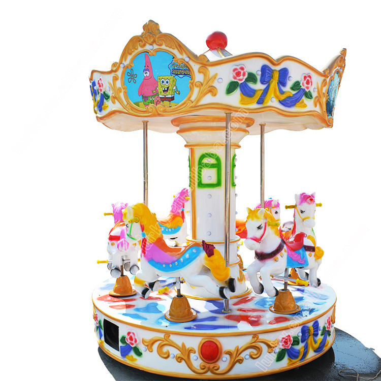 shopping mall rides small electric merry go round for kids