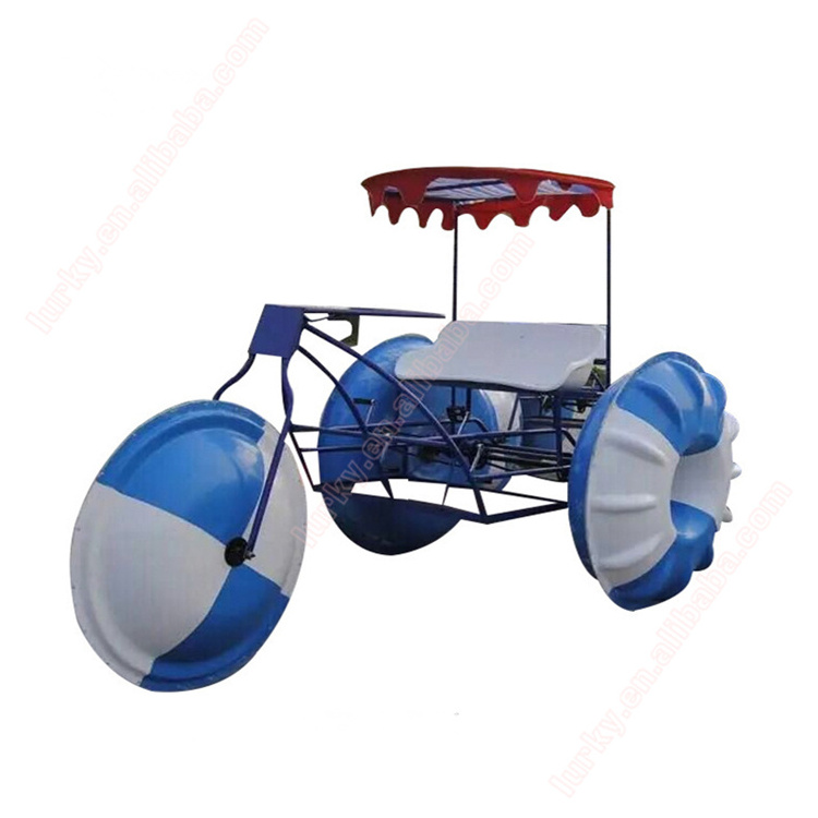 Hot selling water pedal boat tricycle aqua cycle water trikes water tricycle for sale