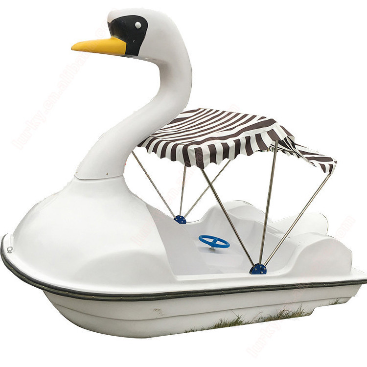 Factory Prices Fiberglass water pedal boat for family water amusement