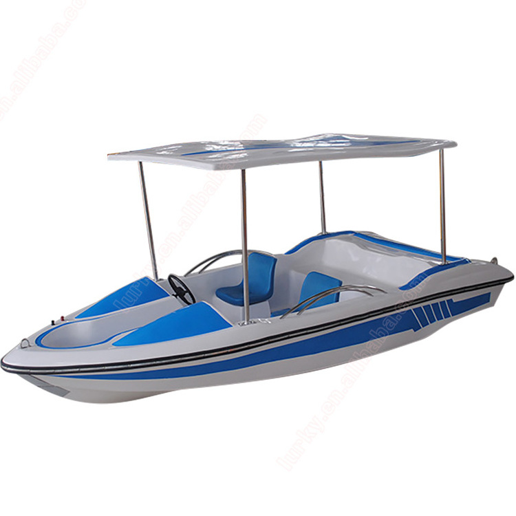 Lurky New design cheap price mini  passenger electric sightseeing tour boat on  sale