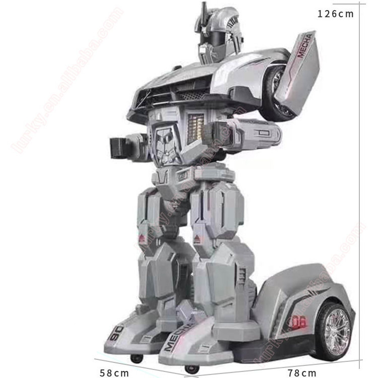 Newest shopping mall walking robot rides for sale kids ride on toys electric robot