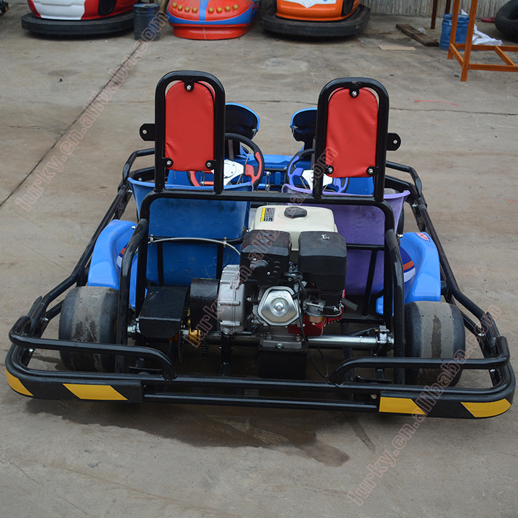 Thrill games machine gas powered go karts for adult 2 seater go kart for sale