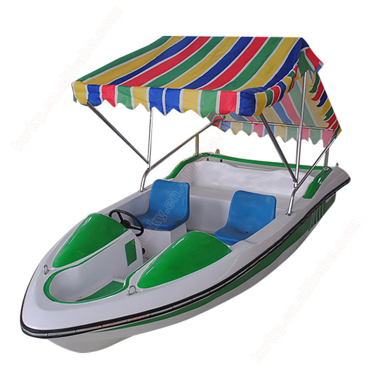 Lurky New design cheap price mini  passenger electric sightseeing tour boat on  sale