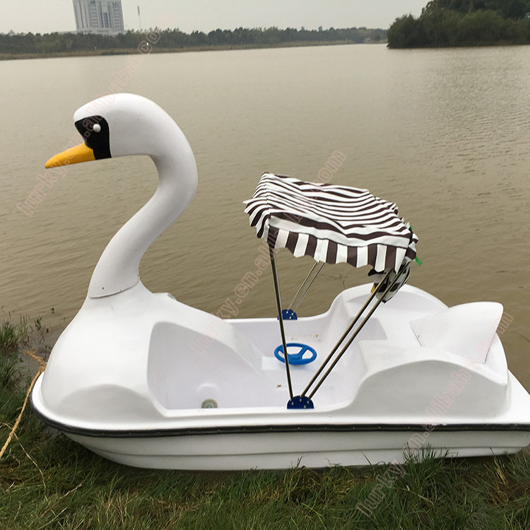 Good quality customized design 2persons fiberglass water bike pedal boat