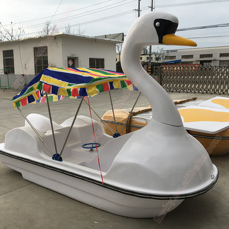 Good quality customized design 2persons fiberglass water bike pedal boat