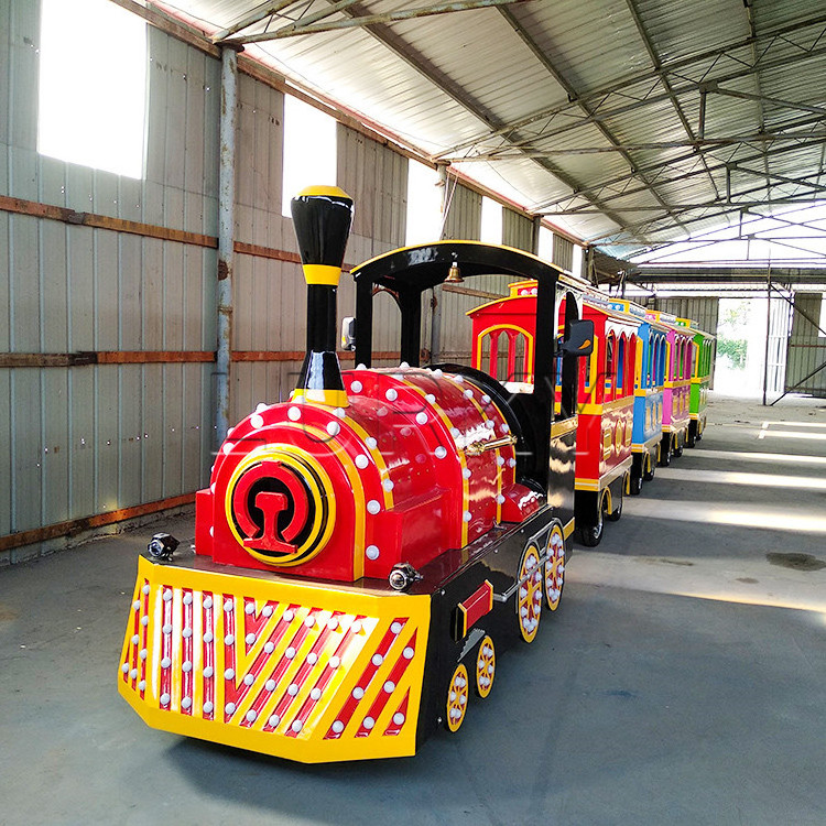 Amusement Park Electric Mini Express Kids Ride Mini Tourist Wattman Mall Trackless Train Price For Sale