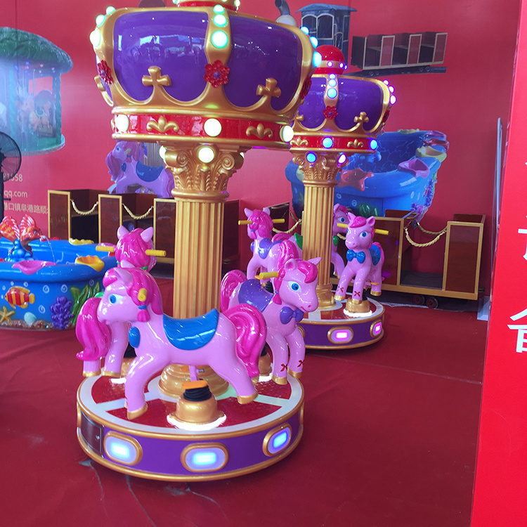 3 Seats Kids mini ride Musical Merry Go Round carousel/carrousel rides