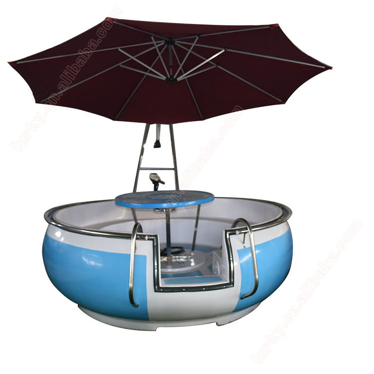 New cheap leisure yacht entertainment BBQ donut boat price