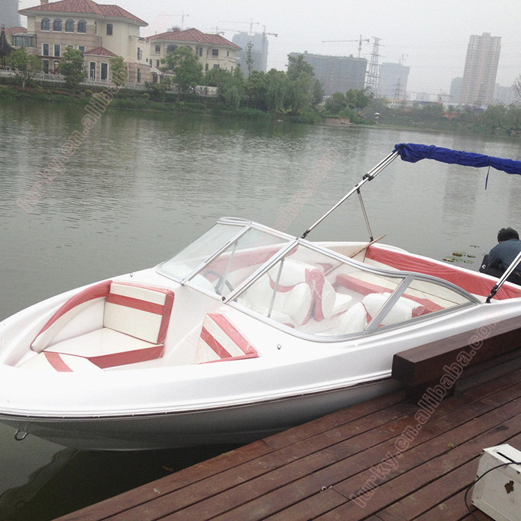 FRP Fishing Yacht For Sale speed boat small with high quality