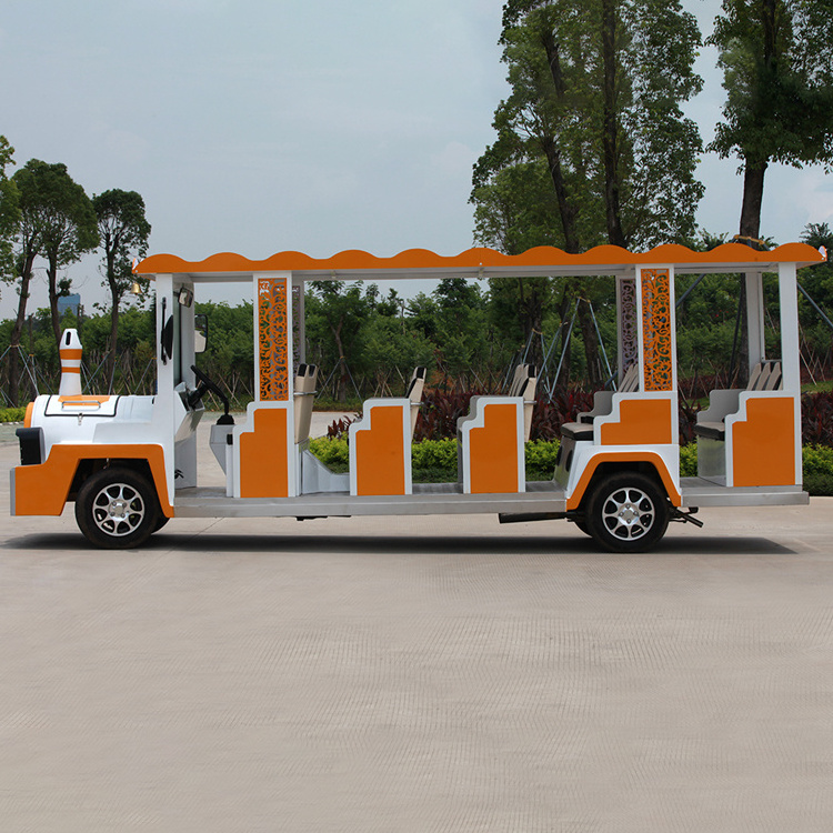 CE  Approved  Park Tour  Road Electric Sightseeing  Tourist Train for sale