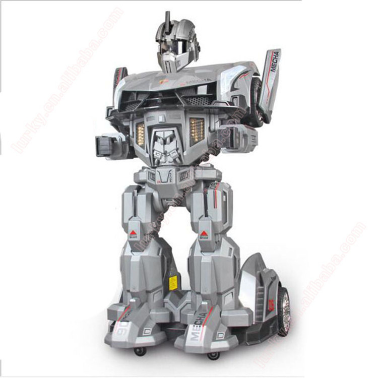 Factory Best Price Kiddie Robot Attractive Children Shopping Mall Walking Robot Ride