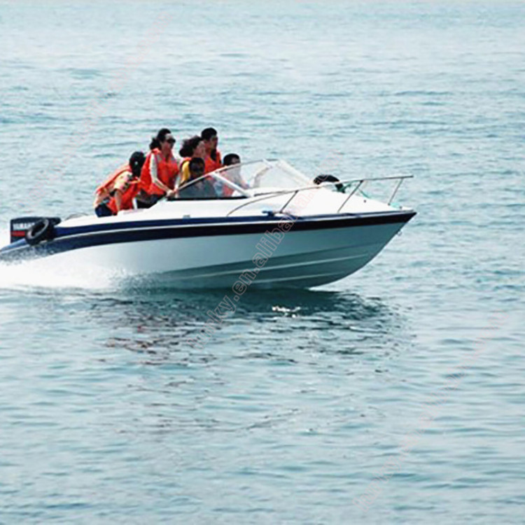 FRP Fishing Yacht For Sale speed boat small with high quality