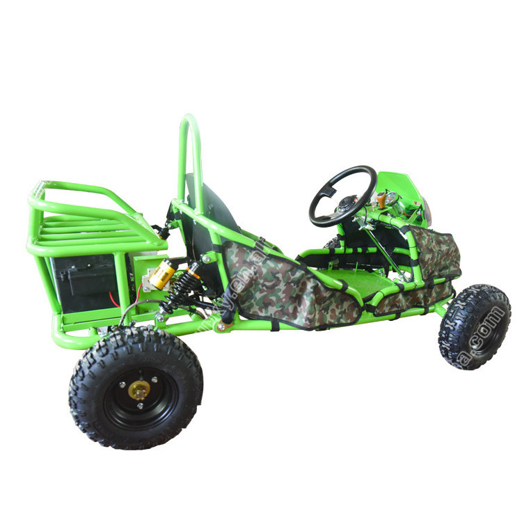 New design cheap kids adult single seat four wheel electric racing go kart