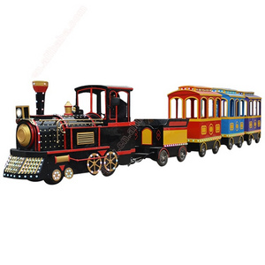 Low Price Mall Train Trackless Rides Amusement Park Equipment Kiddie Trackless Train For Sale