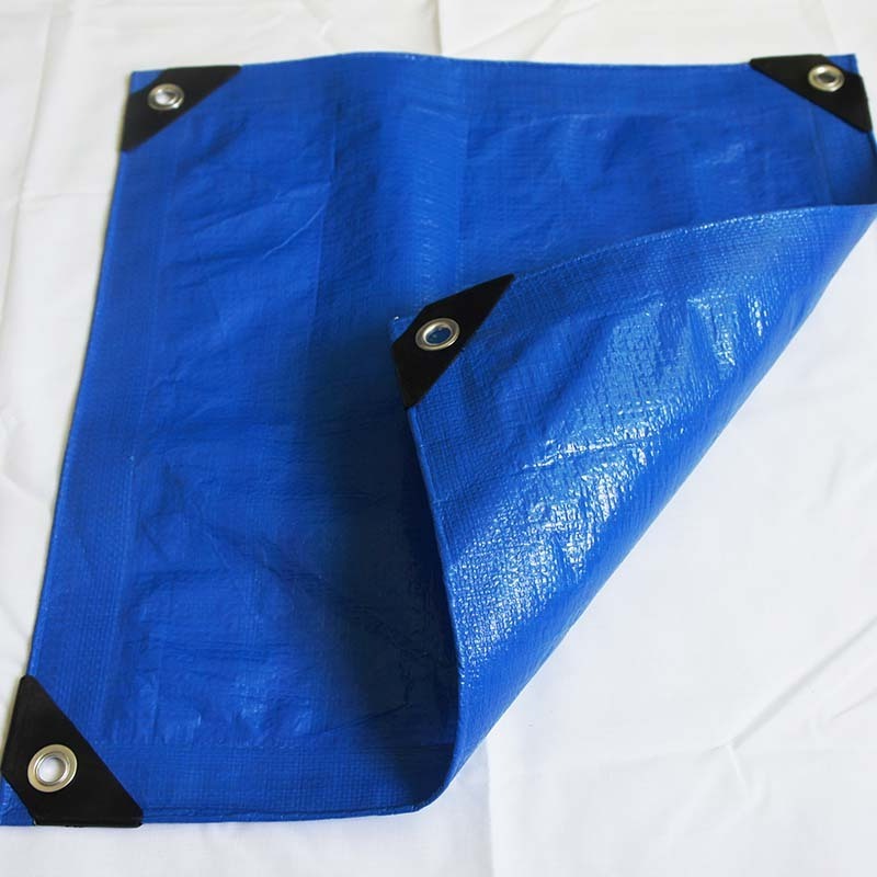 160 gsm pe tarpaulin 16 x 20 blue waterproof poly tarp sheet