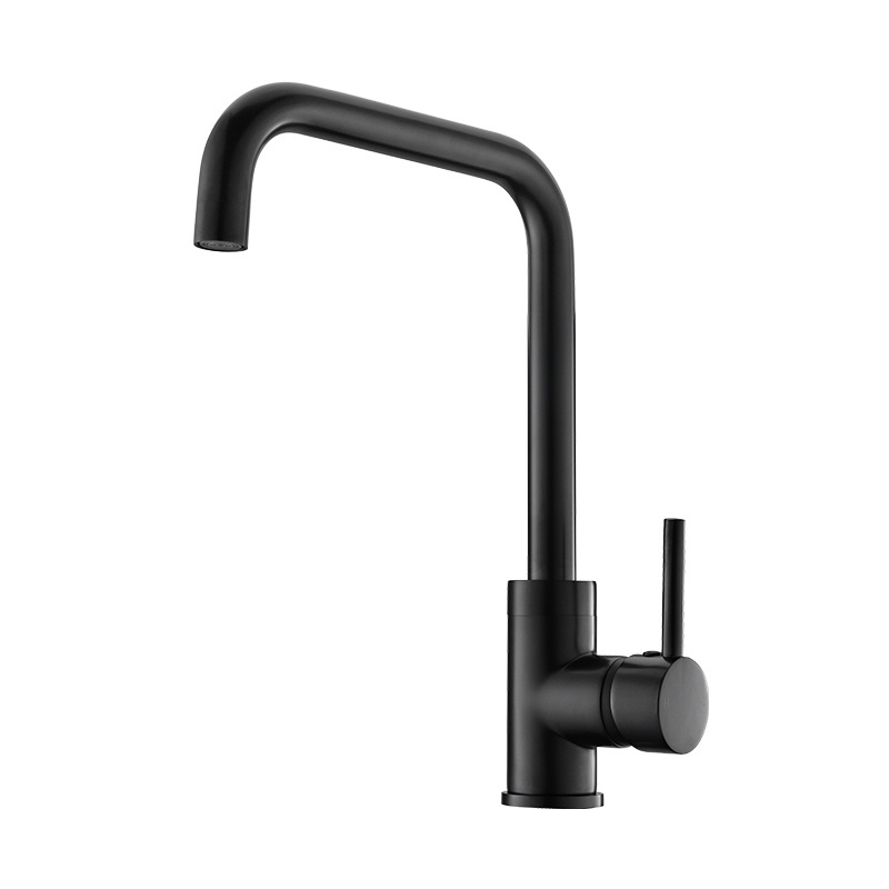 Lusa Black hand taps glass water dispenser with tap deck mounted water tap kitchen faucet