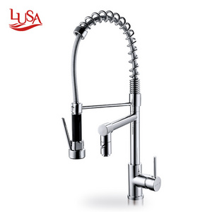 Universal Extender Swivel Extension Spring Pull Out Pull Down Sprayer Rotatable Tap For Sink Kitchen Faucet