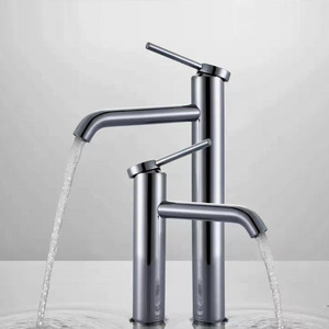 High Quality SUS304 Contemporary Basin Mixer Single Handle Faucet Deck Mounted for Wash Basin Faucet